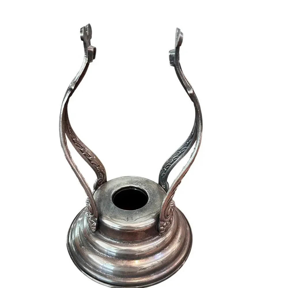 Vintage Silver Plate Carafe Coffee Tea Holder Stand